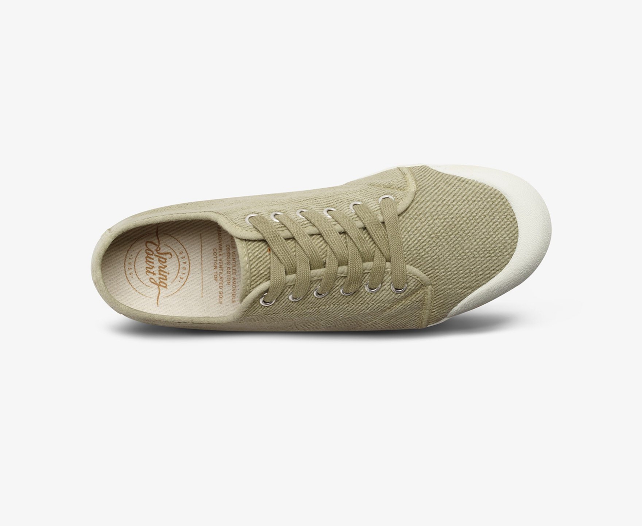 Spring Court G2 WASHED Men's Trainers Green | South Africa-26WOGKZTB